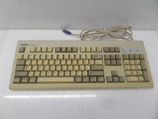 Vintage Dell Quietkey SK-1000REW Mechanical PS/2 Computer Keyboard