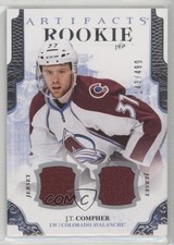 2017 Upper Deck Artifacts Rookies Silver Materials 143/499 JT Compher #166 b5y
