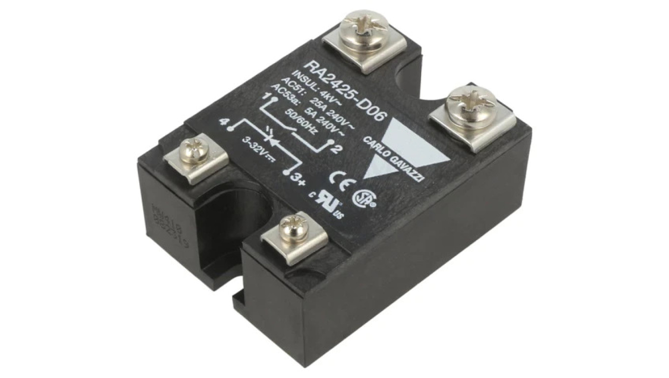 RA2425-D06 Solid State Relay Error: 3...32VDC 25A 24...280VAC /T2UK