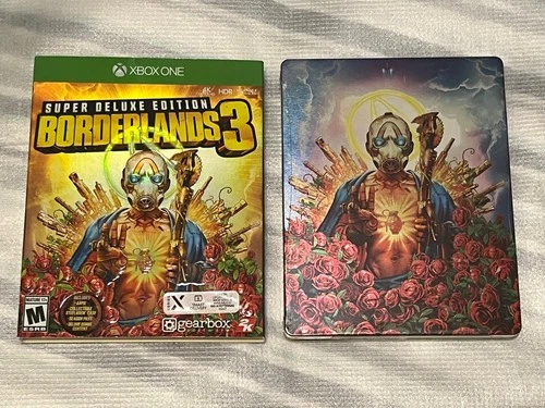 Borderlands 3 Super Deluxe Edition w/ Steelbook (Microsoft Xbox One) NEW Sealed