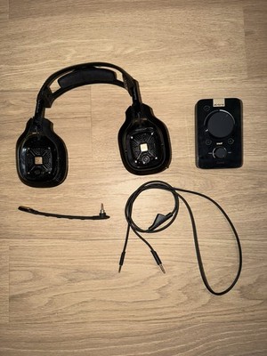   Astro Gaming A40 TR Wired Headset with MixAmp Pro  Controller  - WORKS   