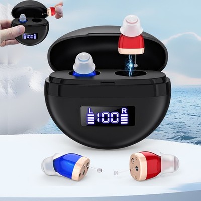 Digital Hearing Aids for Seniors Rechargeable Noise Reduction Hearing aids New
