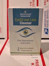 NOVEHA Eyelid and Lash Cleanser | Effective Relief from Irritation - 1 fl oz