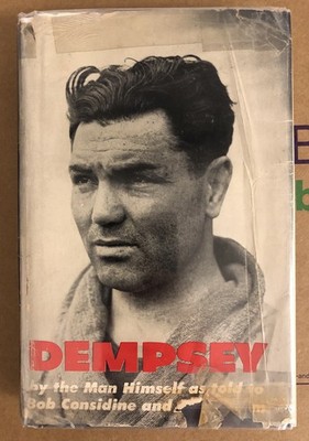 Jack Dempsey By The Man Himself Signed 1st Ed. HC 1960 Boxing Book