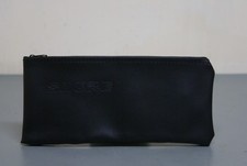 Shure Microphone faux leather Zipper pouch 8.5x3"  1E