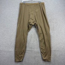 US Army Drawers Thermal Base Layer Pant Mid Weight Gen III Mens XL Regular Brown