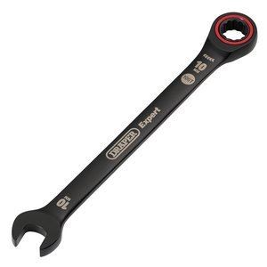 Draper 10.0Mm Ratcheting Spanner 03881 Hi-Torqã Metric Ratchet Combination Spanners, Black - Image 4