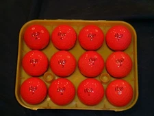VICE RED GOLF BALLS