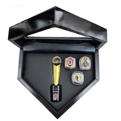 #ad #ad 2024 2025 Ohio State Buckeyes National 3 Champion Rings Set amp; Trophy With Box $88.00