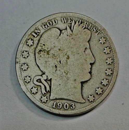 1903-S Barber Half Dollar 910 semi-key