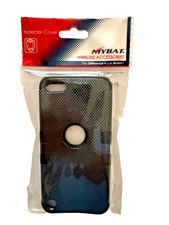 Apple iPod Touch 5 Generation Carbon Fiber Black Tuff Hybrid Protector Case NEW