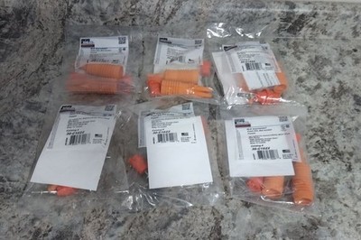 Ideal 30-C1622 6 Pk 600V Maximum Voltage Orange Street Light Disconnect