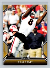 Riley Ridley 2019 Leaf Draft Gold #62 Georgia Bulldogs