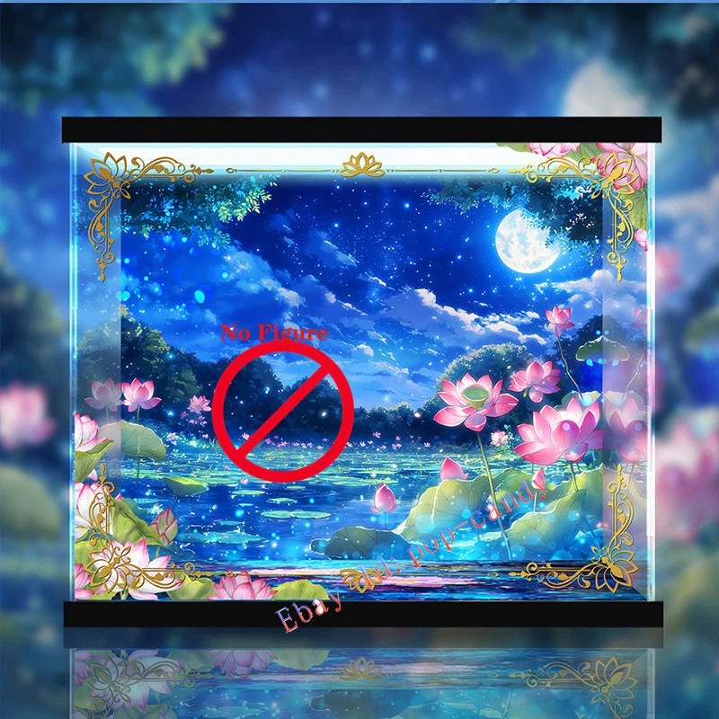 Display Case 2 Lights Fit MEDICOS-E Fate/Grand Order-Kama 1/7 PVC Figure Toy - Image 2 of 3