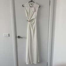 Brand New Christoper Esber Compact Rib Concave Stone Tank Maxi Dress Size AU 6