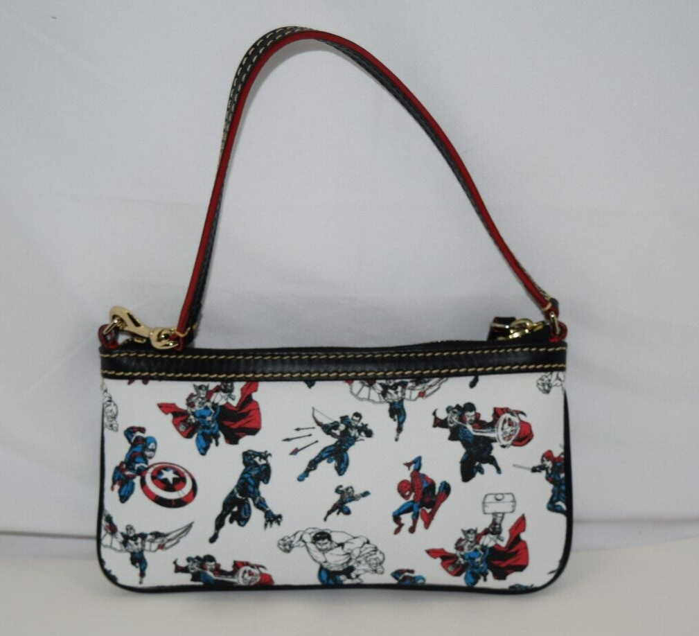 DOONEY & BOURKE MARVEL AVENGERS CLUTCH WRISTLET BAG RARE image 4