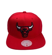 Mitchell & Ness Chicago Bulls NBA Snapback Red cap hat