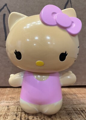 HELLO KITTY PINK BATHING SUIT DECORATIVE SHAMPOO BOTTLE JAPAN 7.5