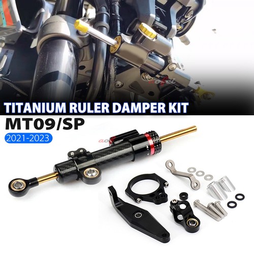 For YAMAHA SP FZ09 2021-2024 Steering Stabilize Damper Bracket Mount Kit - Picture 2 of 8