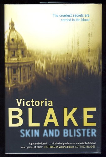 Signed Victoria Blake Skin and Blister Mystery England Oxford Samantha Falconer - Foto 1 di 2