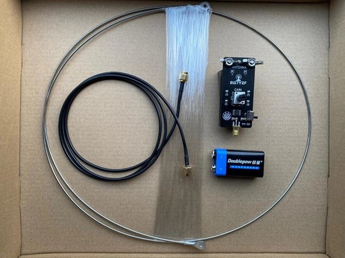 Active Loop Antenna Short Wave Loop Antenna NE592 For SDR Receiver Radio RX - 第 2/6 張圖片