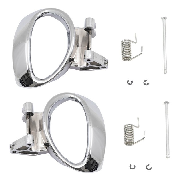 06 11 Chevy Hhr Set Inside Door Handles Chrome Lever W Spring Pin Repair Kit