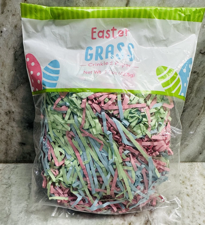 Relleno de trituración de papel cortado arrugado de 1,5 oz para envolver regalos relleno de cesta multicolor Foto 3 de 4