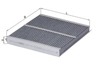 Mahle Original LAK234 Innenraumfilter Pollenfilter FüR BMW Alpina