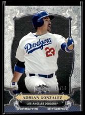 2014 Topps Triple Threads #20 Adrian Gonzalez Onyx /50