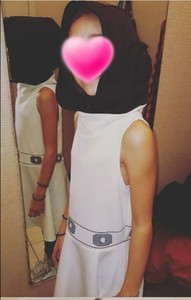 princess leia skater dress