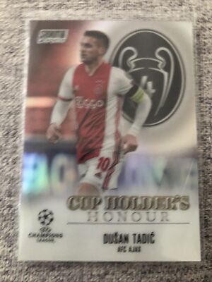Dusan Tadic Cup Holders Honour Refractor 2020-21 Topps Stadium UEFA Champions