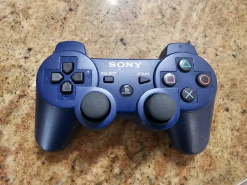 Genuine OEM Sony PlayStation 3 PS3  Blue Azurite DualShock 3 Rare Authentic 