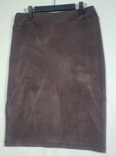 Renee C. Mini Skirt Women Size M Professional Formal Soft USA Made Stretchable
