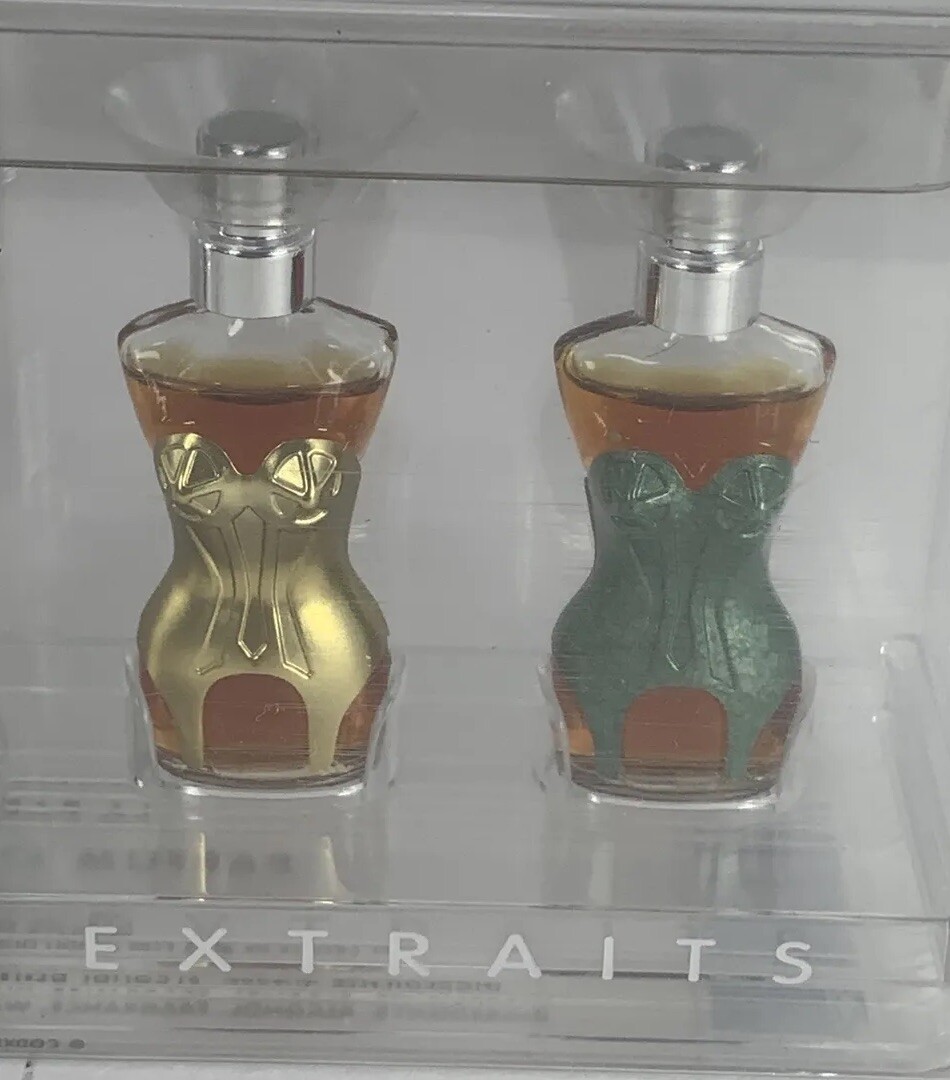 香水ジャンポールゴルチエLA PARADE DES EXTRAITSパルファム Ultra Rare Jean Paul Gaultier La Parade Des Extraits Set 4 X