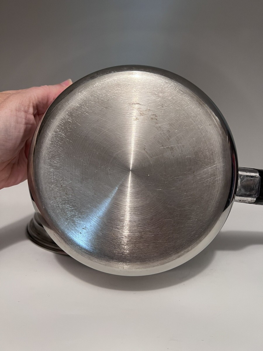Ekco Ultraease II All 7-Ply 304 Stainless 2 Quart Sauce Pan Ekco Ultraease II All 7-Ply 304 Stainless 2 Quart Sauce Pan