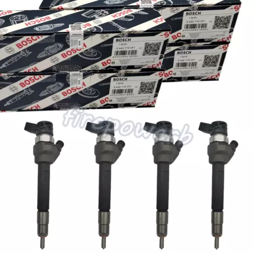 4X Diesel Fuel Injector 13538506548 for BMW 8506548 F30 F10 F02 F15 0445110597
