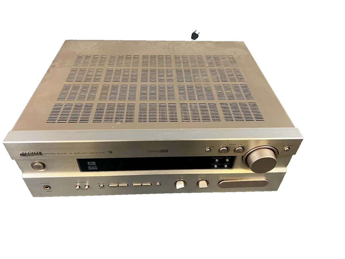 ヤマハ YAMAHA DSP-AX630(N) AVアンプ パワーアンプ Amazon | ヤマハ DSP-AX630 (N)ゴールド AVアンプ (パワーアンプ