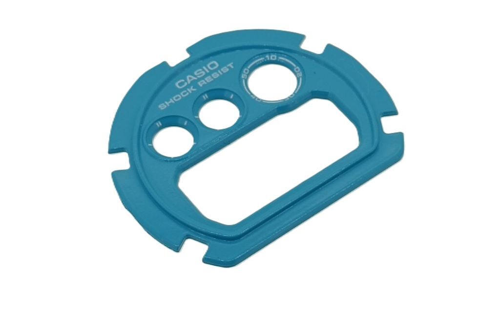 Casio G-Shock Dial 10667817 Esfera Turquesa Plástico DW-6900RCS-7