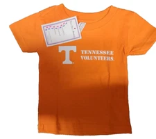 Two Feet Ahead Newborn Short Sleeve T-Shirt Tennessee Volunteers 12 Months