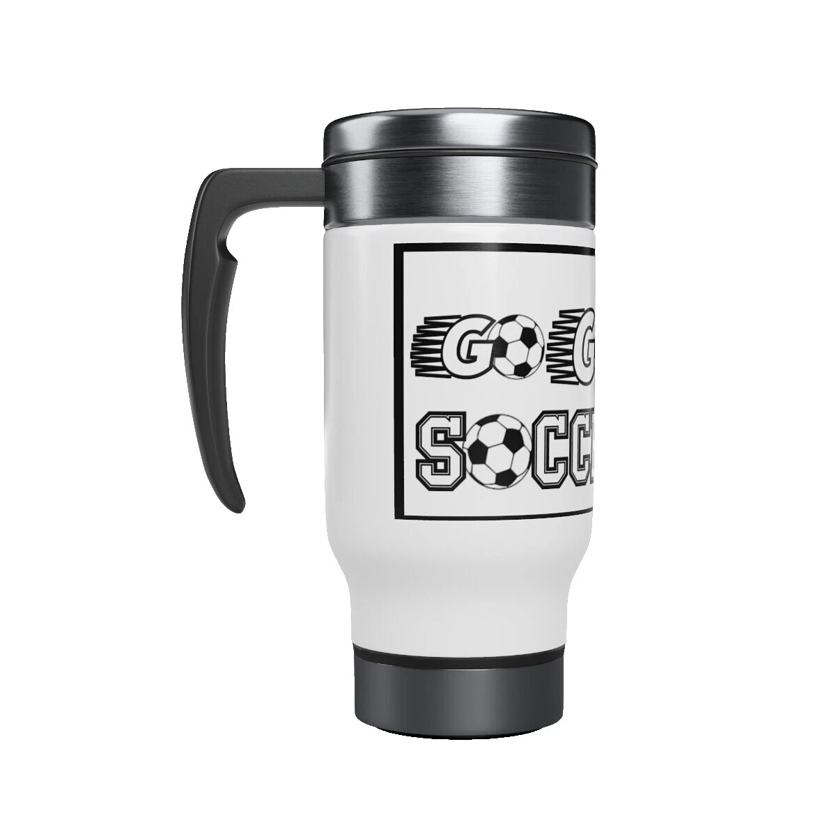 Tazas de viaje Blanco De Acero Inoxidable