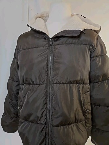 Sz XL Jacket Women’s Madden Girl Black Insulated Puffer Coat Preowned - Picture 3 of 10