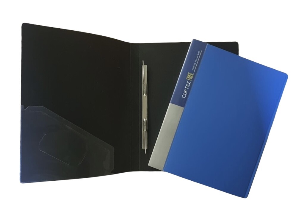 A4 Plastic Clip File Folder Document Receipt Presentation Filling ...