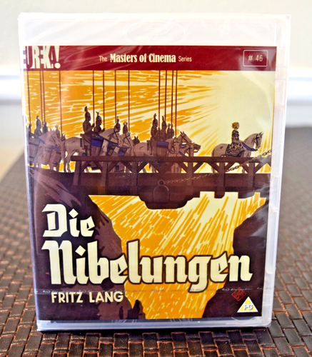 Die Nibelungen, 2-Disc Blu-ray, Fritz Lang, German, 52 page book, NEW / SEALED