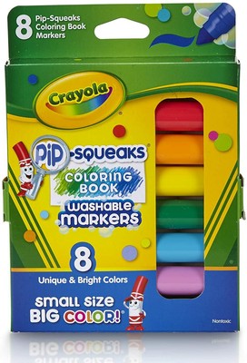 Download Crayola Pip-Squeaks Coloring Book Washable Markers Multi Unique Color Safety Cap 71662087043 | eBay