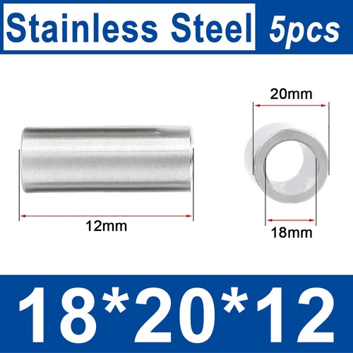 Edelstahl Unterlegscheibe Distanzstück Abstandslager Buchse M10 M12 14 M15 M16 17 18 M20 - Bild 207 von 262