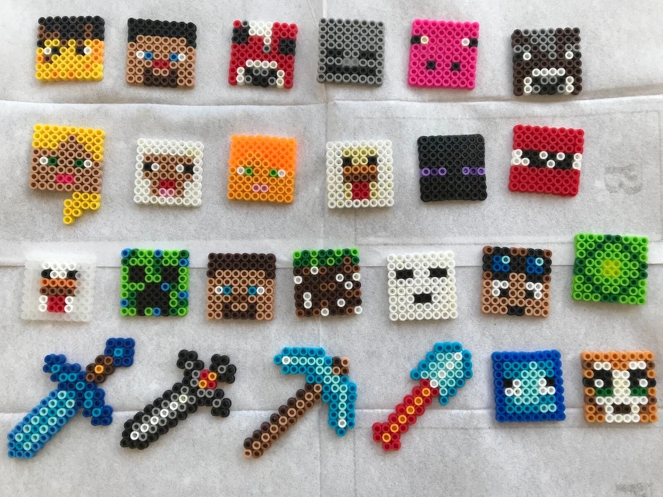 25 piezas Minecraft Niños Fiesta de Cumpleaños Favores Taza Pastel Cupcake Toppers Decoración Foto 4 de 4