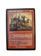 1x Empty the Warrens Retro Frame Dominaria Remastered MTG Magic the Gathering NM