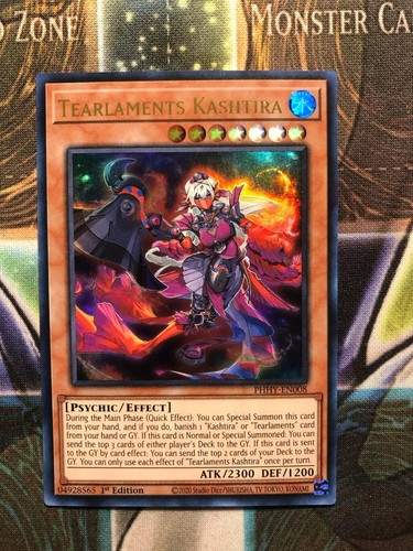 Tearlaments Kashtira PHHY-EN008 YuGiOh Photon Hypernova card