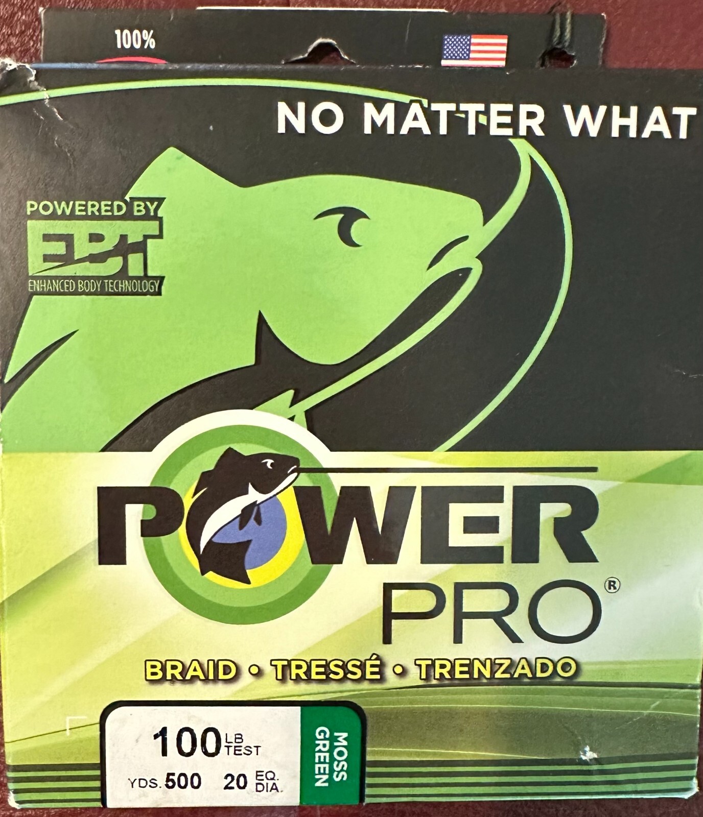 Power Pro Braided Line Original PowerPro [65lbs, 100lbs, 500