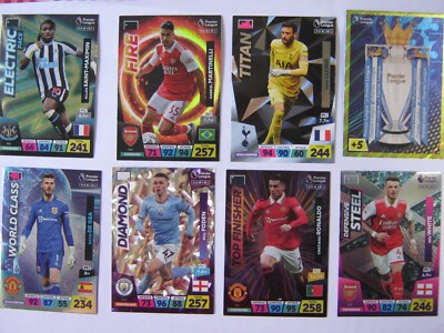 Panini Adrenalyn Premier League 2022/23 Special Insert Cards Ronaldo etc aussuchen